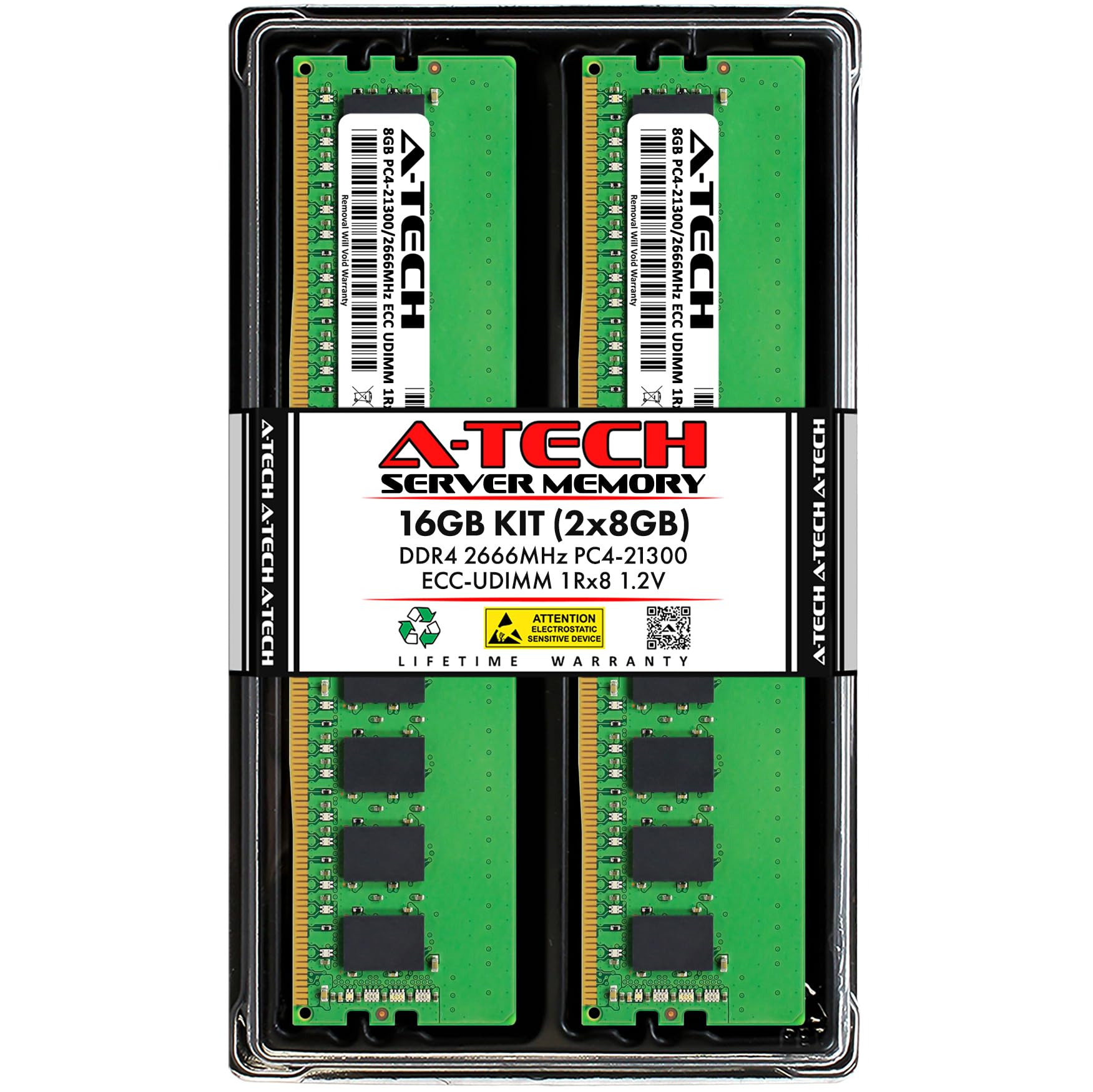 Amazon.co.jp: A-Tech Server 16GB キット (2 x 8GB) 1Rx8 PC4-21300